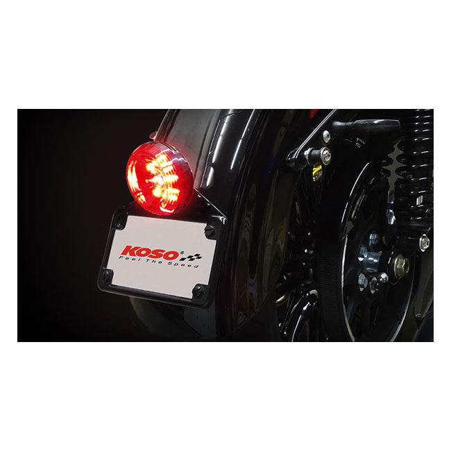 Koso North America Tailite Led Red Lens Taillights Koso North America
