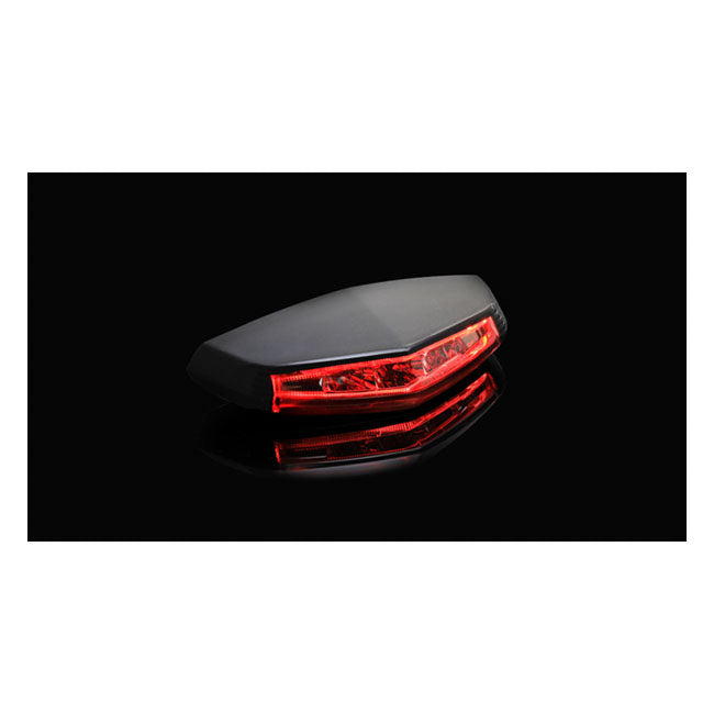 KOSO, ''GT-01 Mini'' LED taillight. Red lens Taillights Koso North America