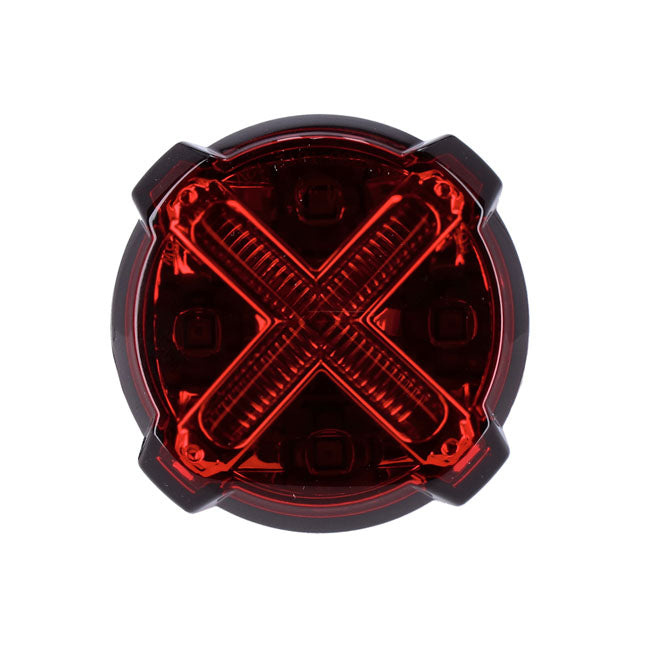 KOSO, ''GT-02'' LED taillight. Red lens Taillights Koso North America