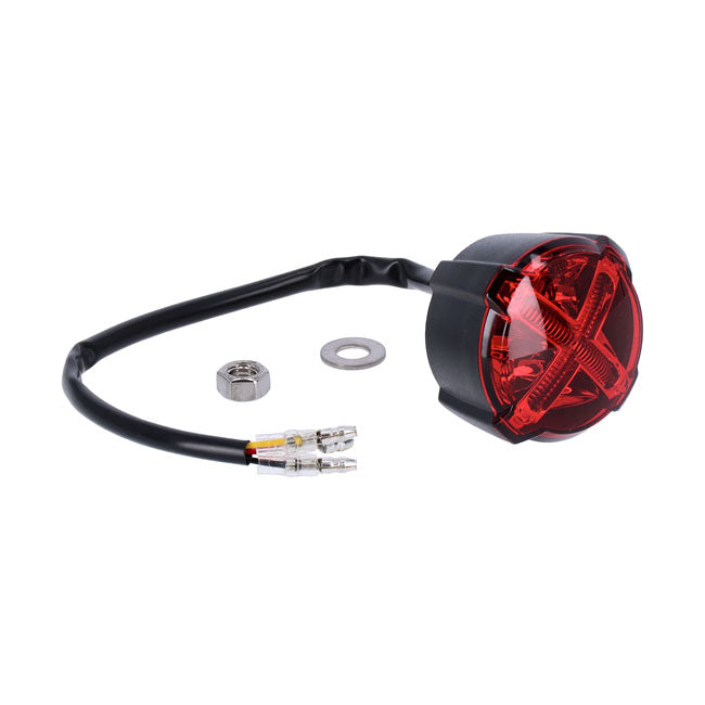 KOSO, ''GT-02'' LED taillight. Red lens Taillights Koso North America