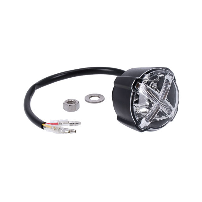 KOSO, ''GT-02'' LED taillight. Clear lens Taillights Koso North America