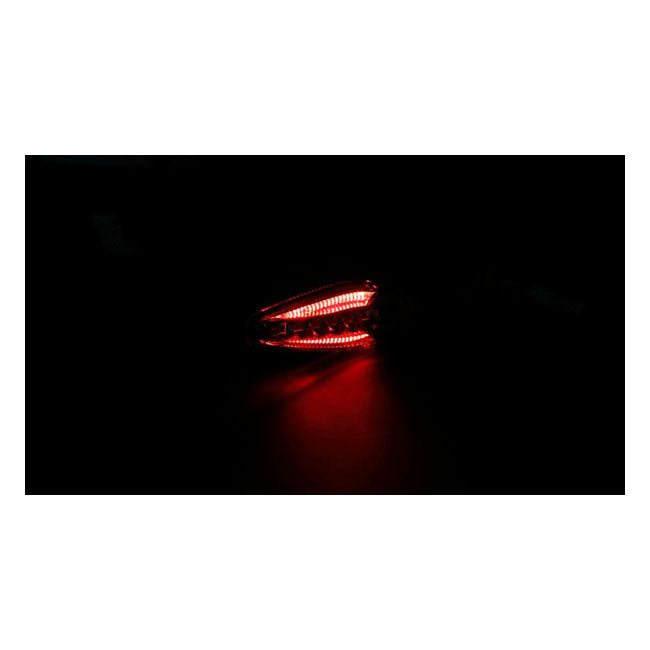 KOSO, Sonic LED 3-1 taillight turn signal combo set Taillight/Turn Signals Combo Koso North America