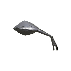 KOSO, Blade style mirror. With turn signal & position light Mirrors With Turnsignals Koso North America