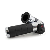 KOSO, Titan-X heated grip set. Chrome Grips Heaters Koso North America