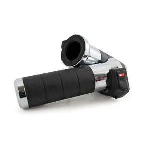KOSO, Titan-X heated grip set. Chrome Grips Heaters Koso North America