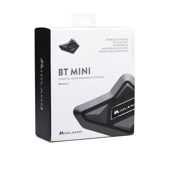 Midland BT Mini Intercom bluetooth single Communication Systems Midland