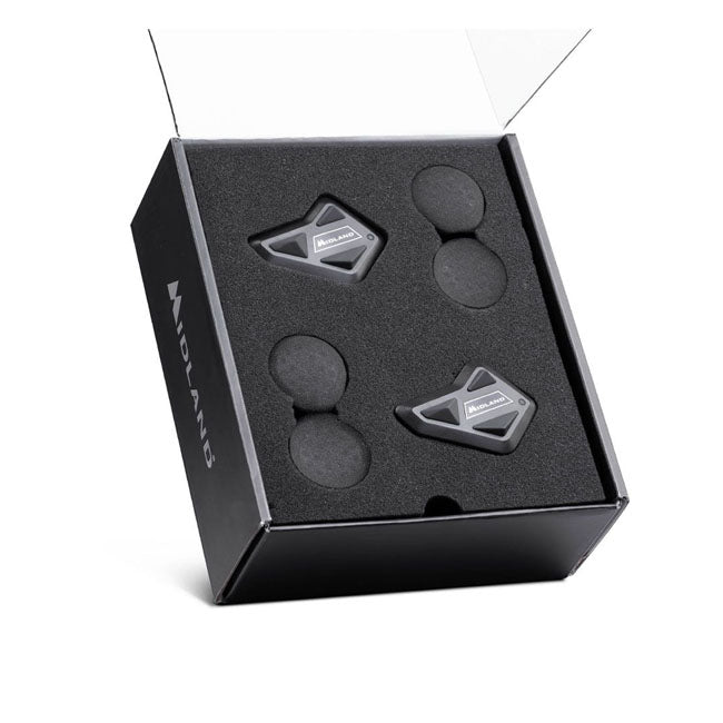Midland BT Mini Intercom bluetooth dual / twin pack Communication Systems Midland