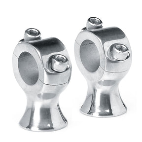 1" Slimline Risers , Chrome Risers Biltwell