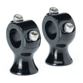 1" Slimline Risers , Black Risers Biltwell