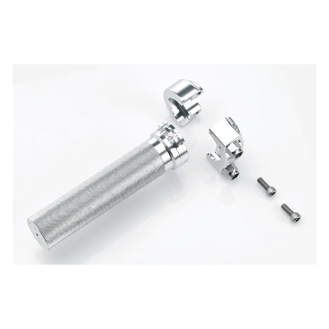 Biltwell Throttle Whiskey Dual 1 Polish Throttle Assembly Biltwell