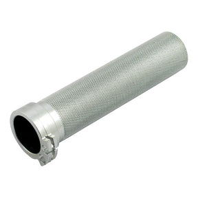Biltwell Throttle Tube Whiskey Raw Silv Throttle Sleeve Biltwell
