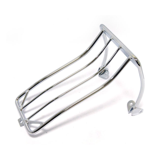 Luggage Rack, For Bobbed Rear Fender. Chrome Luggage Racks Mcs