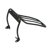 Luggage Rack, For Bobbed Rear Fender. Black Luggage Racks Mcs