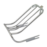 Luggage Rack, For Bobbed Rear Fender. Chrome Luggage Racks Mcs