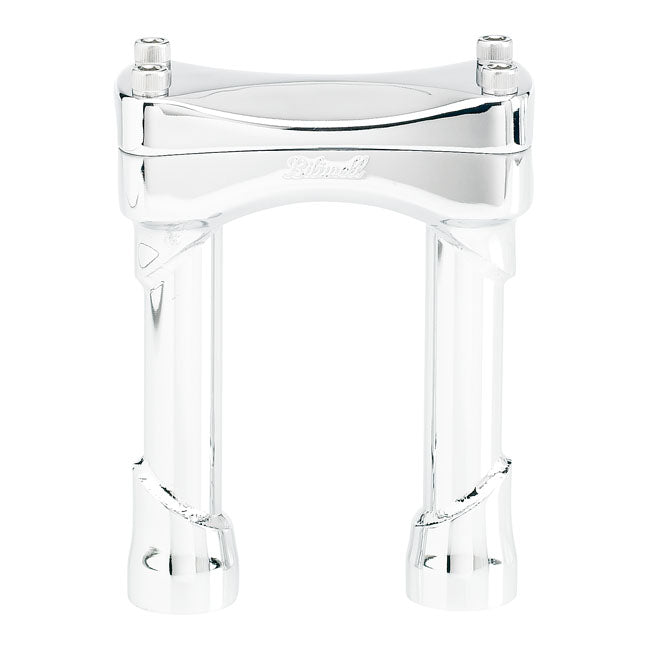 Biltwell Murdock risers 6" chrome Risers Biltwell