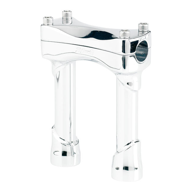 Biltwell Murdock risers 6" chrome Risers Biltwell