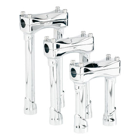 Biltwell Murdock risers 6" chrome Risers Biltwell