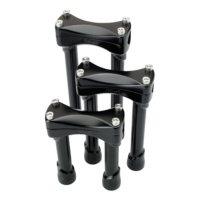 Biltwell Risers Murdock 6 Black Risers Biltwell