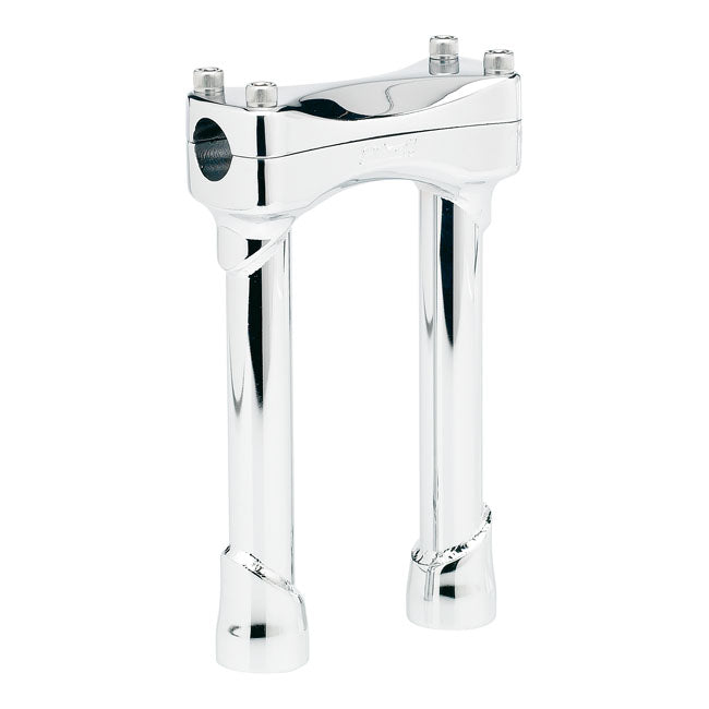 Biltwell Murdock risers 8" chrome Risers Biltwell