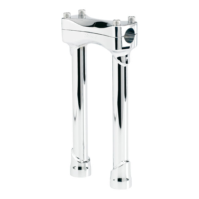 Biltwell Murdock risers 10" chrome Risers Biltwell