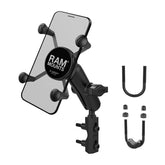 Ram Mounts Kit Xgrip Hbar/Brk/Clch Device Holders(Phone/Gsm) Ram Mounts