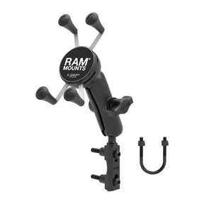 Ram Mounts Kit Xgrip Hbar/Brk/Clch Device Holders(Phone/Gsm) Ram Mounts