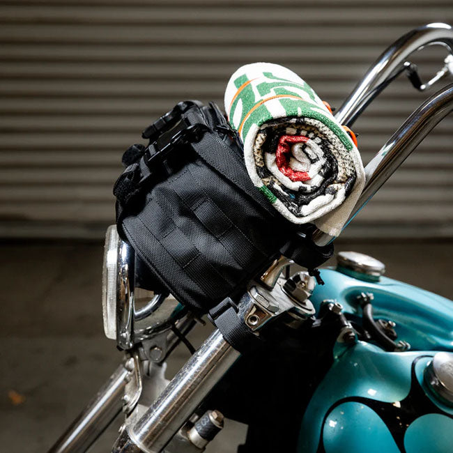 Biltwell, Exfil-7 2.0 bag. Black Touring Luggage Biltwell