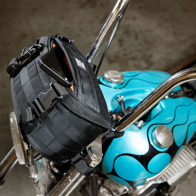 Biltwell, Exfil-7 2.0 bag. Black Touring Luggage Biltwell