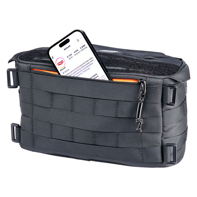 Biltwell, Exfil-7 2.0 bag. Black Touring Luggage Biltwell