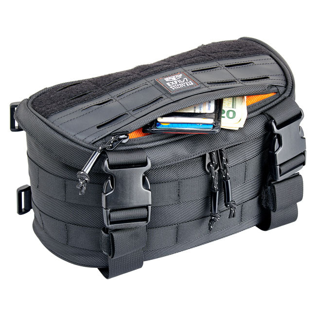 Biltwell, Exfil-7 2.0 bag. Black Touring Luggage Biltwell