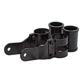 Uni Basic Headlamp Bracket Assembly. Black. 38 42mm Headlamp Brackets Mcs