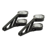 Fingers, Adj. Headlamp Bracket Assembly 38 41mm. Black Headlamp Brackets Mcs
