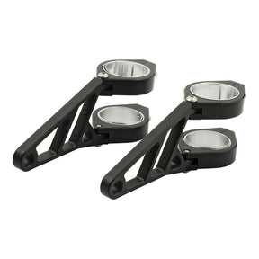 Fingers, Adj. Headlamp Bracket Assembly 38 41mm. Black Headlamp Brackets Mcs