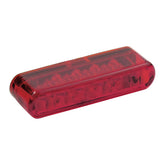 Shorty Led Taillight. Horizontal Use. Red Lens Taillights Mcs