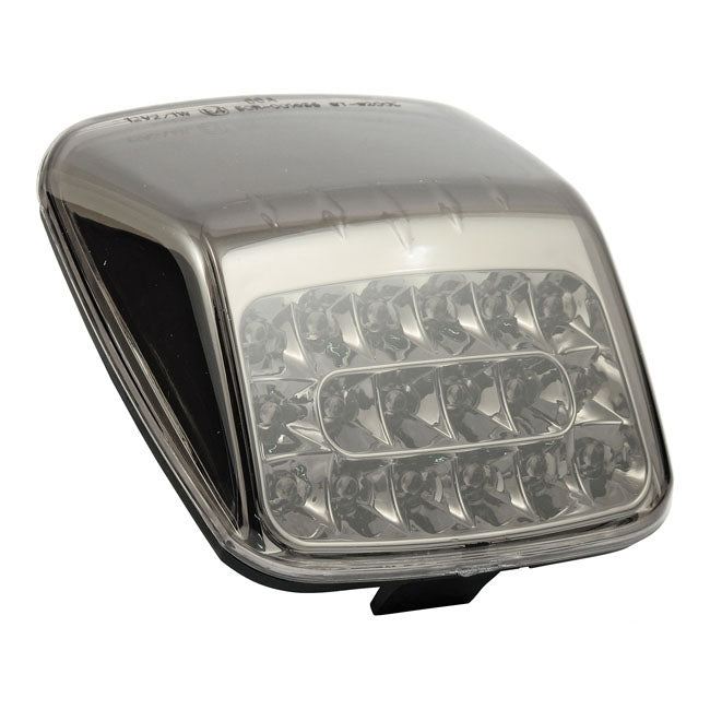 Laydown ''Spider'' Led Taillight. Light Smoke Lens Taillights Mcs