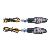 Nova, Led Turn Signal Set. Black Turn Signals Mcs