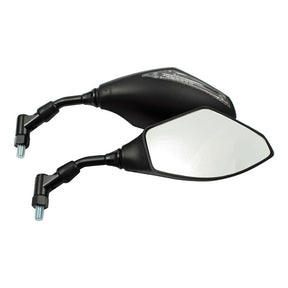 Wrapp Led Turn Signal Mirror Set. Black Mcs