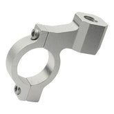 Cnc Mirror Clamp 10mm Threaded. Silver Mirrors Clamps Mcs