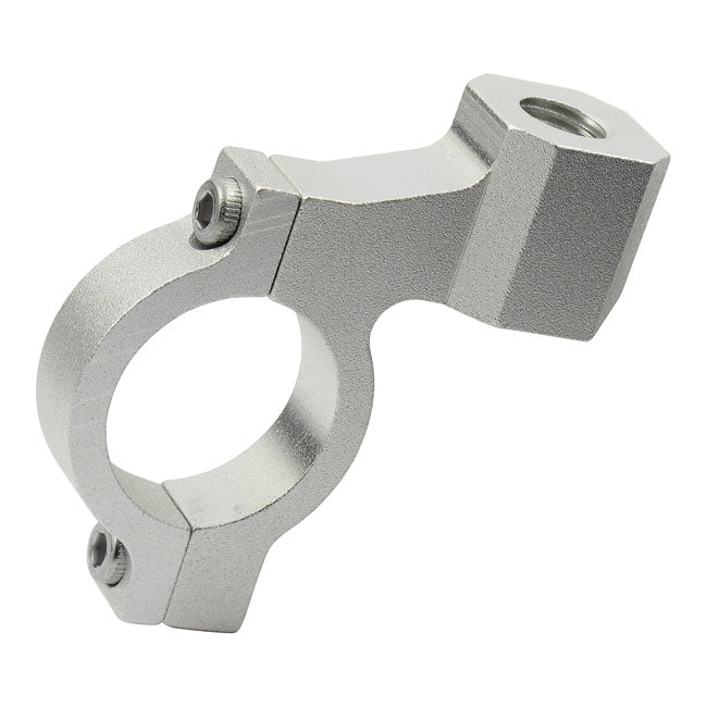 Cnc Mirror Clamp 10mm Threaded. Silver Mirrors Clamps Mcs
