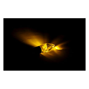 Crystal, Led Turn Signal Set. Black Stem
