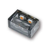 Cube V Mini Turn Signals 2 Le Ds. Smoke Lens Turn Signals Mcs