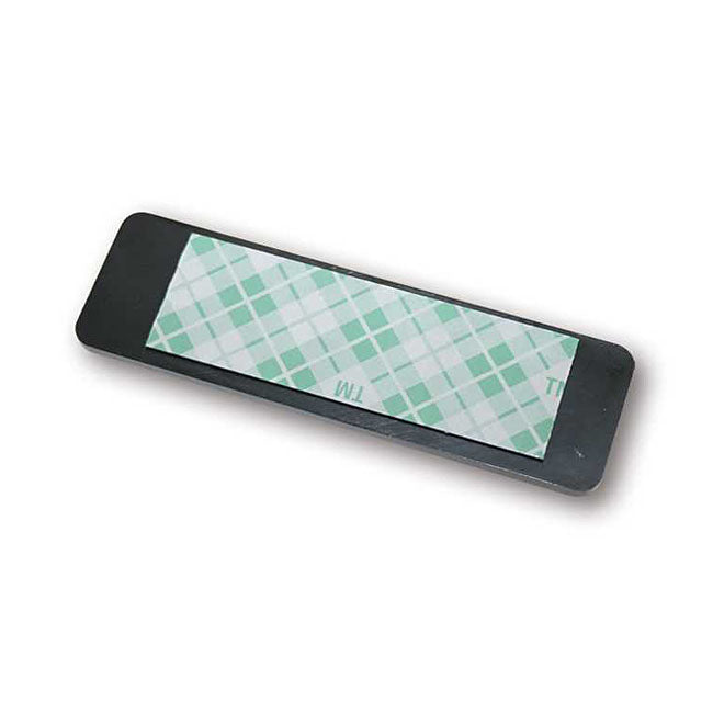Universal B Seen Reflector. Rectangular. 94x28mm. Red Reflectors Mcs