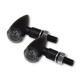 Pb2 Led Turn Signals Black, Smoke Lens Turn Signals Mcs
