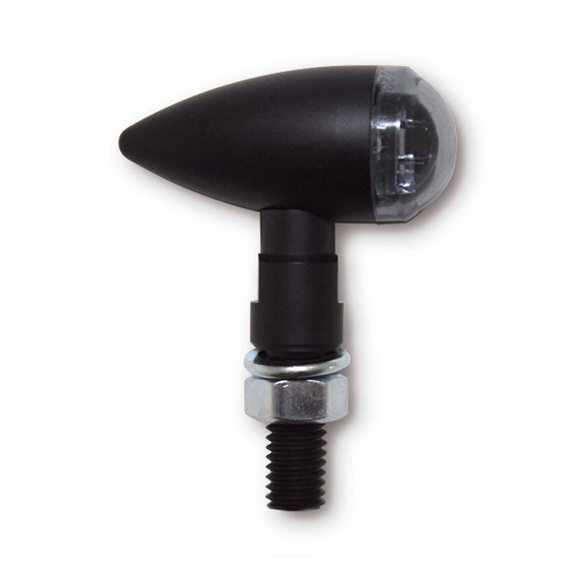 Pb2 Led Turn Signals Black, Smoke Lens Turn Signals Mcs