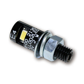 Burdett, Led License Plate Mount Bolt. Black License Plate Lights Mcs