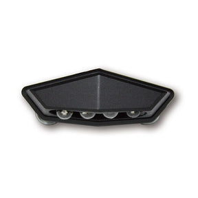 Led License Plate Light Quadro, Black. Ece Appr. License Plate Lights Mcs
