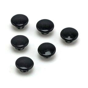 Gw Push In Plugs 3/16", Gloss Black Push-In Plugs Gardner Westcott