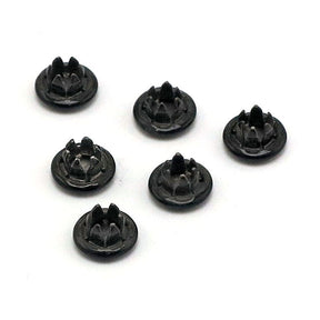 Gw Push In Plugs 3/16", Gloss Black Push-In Plugs Gardner Westcott