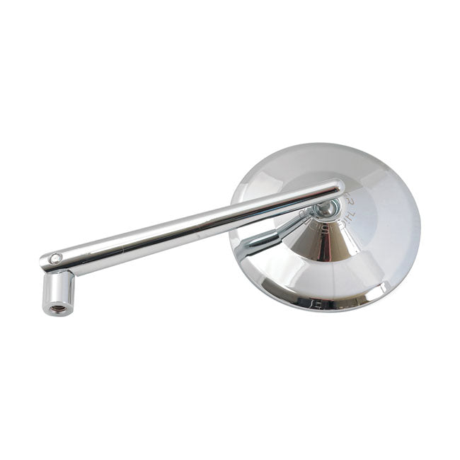 Montana Round Mirror. Chrome, L&R Mirrors Mcs