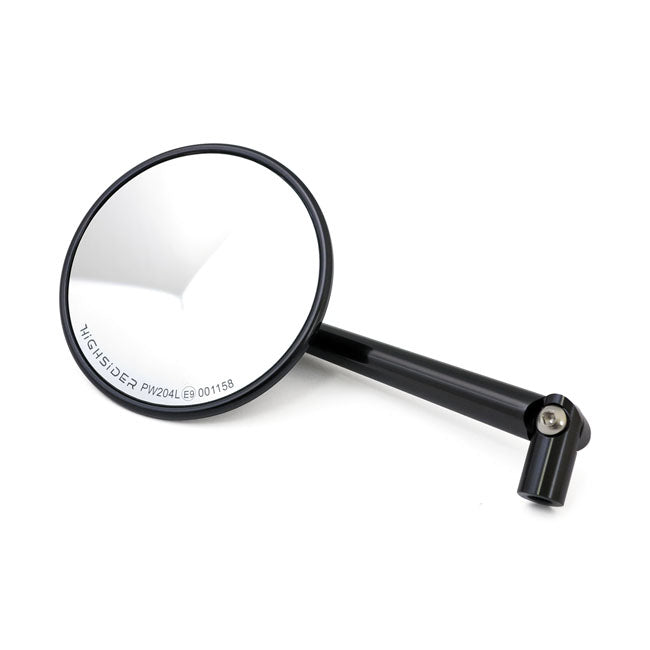 Montana Round Mirror. Black, L&R Mirrors Mcs